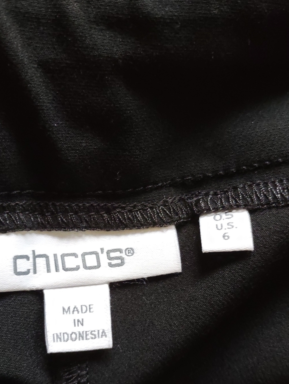 Chico's Black Boot-Cut Pants - Picture 2 of 5